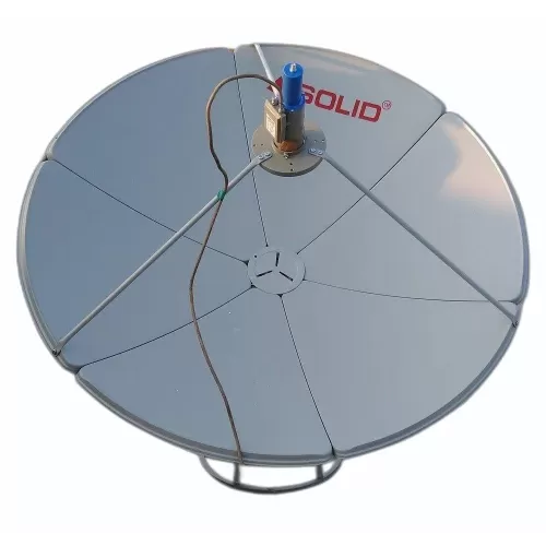 6 FEET (180cm) SOLID C/KU-PRIME FOCUS-SATELLITE C-BAND RECEPTION DISH ANTENNA